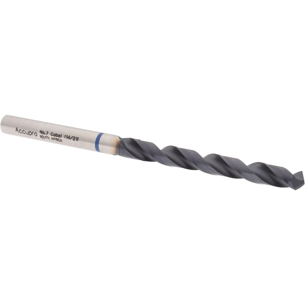 Accupro 1BB0511-AC Jobber Length Drill Bit #7, 120 &deg, Cobalt