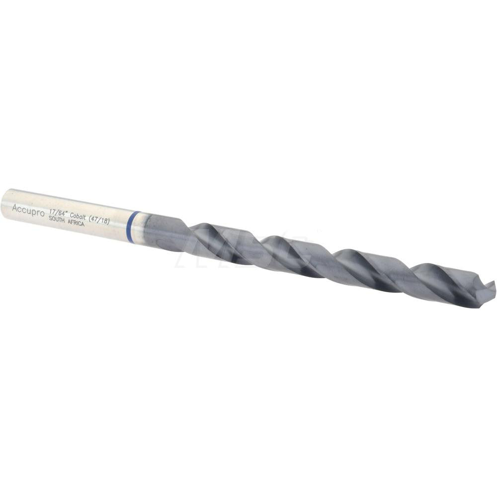 Accupro 1BB0675-AC Jobber Length Drill Bit 17/64" Dia, 120 &deg, Cobalt