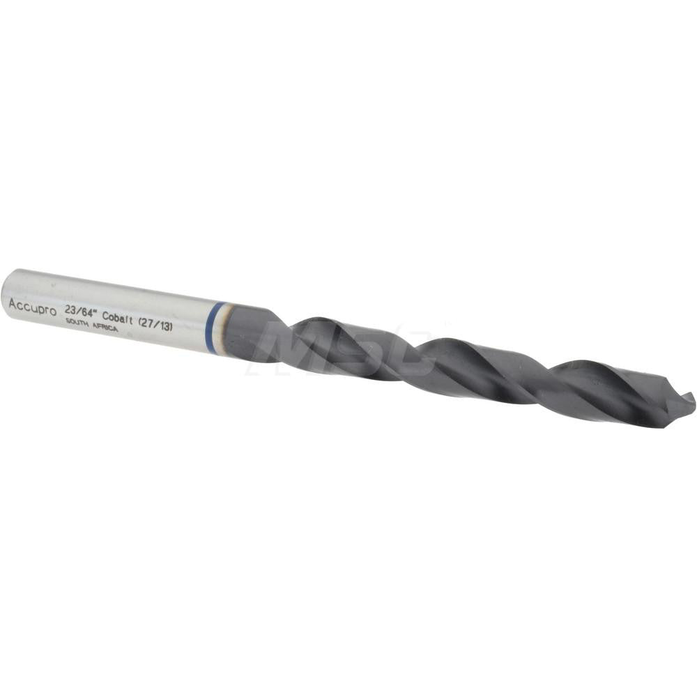 Accupro 1BB0913-AC Jobber Length Drill Bit 23/64" Dia, 120 &deg, Cobalt
