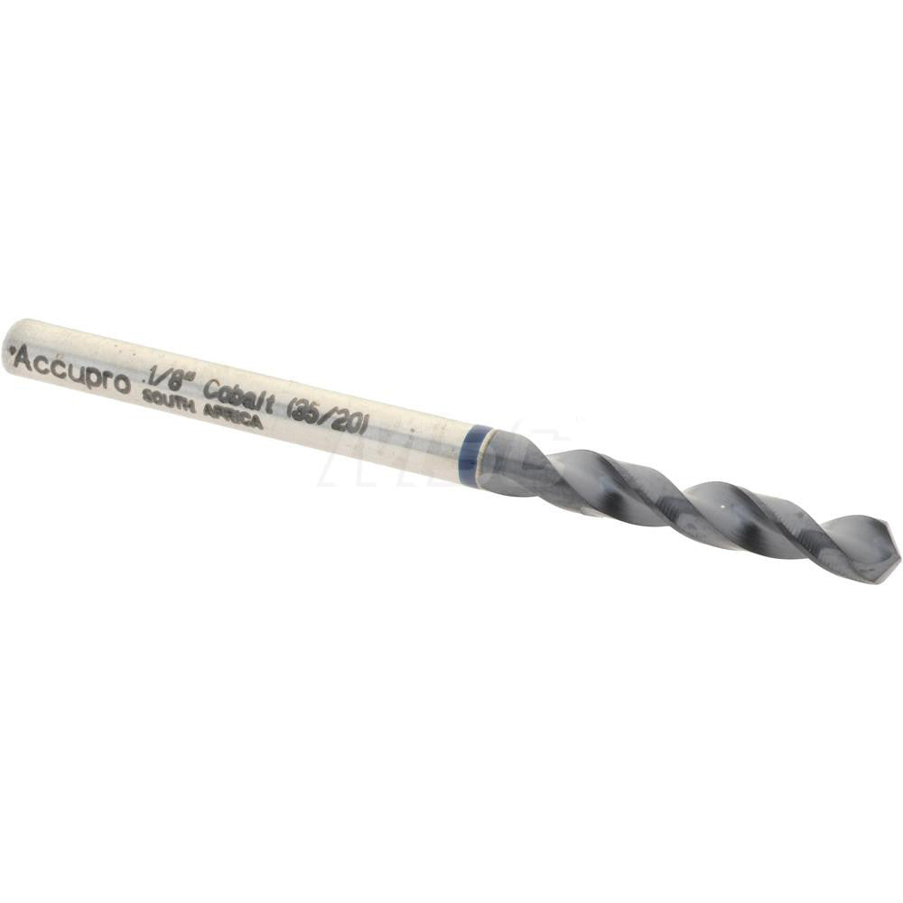 Accupro 1BS0318-AC Screw Machine Length Drill Bit 0.125" Dia, 120 &deg, Cobalt