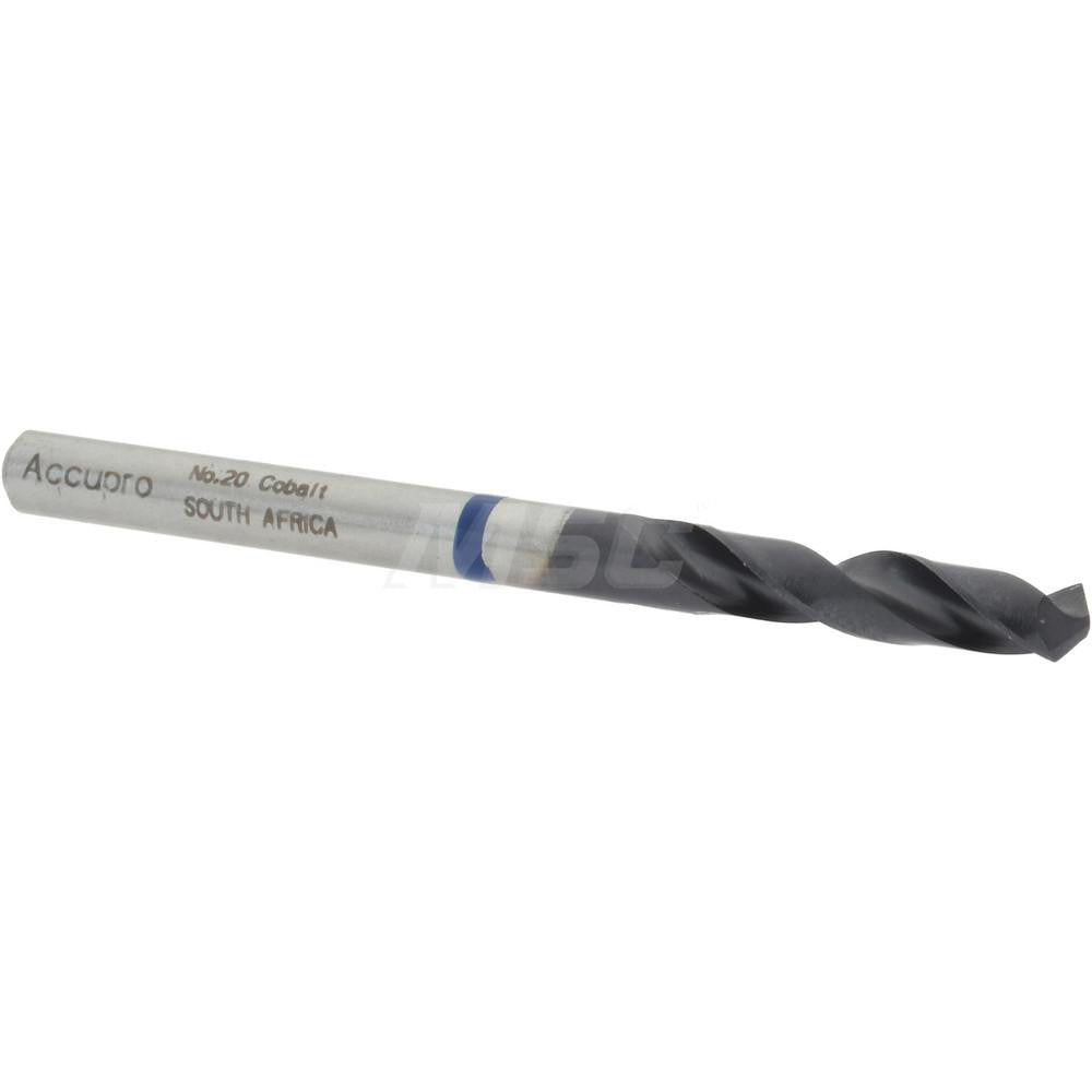 Accupro 1BS0409-AC Screw Machine Length Drill Bit 0.161" Dia, 120 &deg, Cobalt