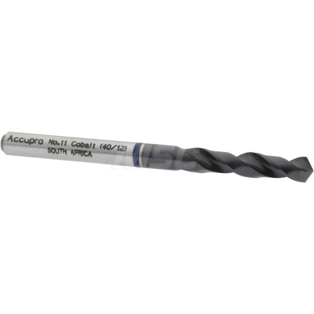 Accupro 1BS0485-AC Screw Machine Length Drill Bit 0.191" Dia, 120 &deg, Cobalt
