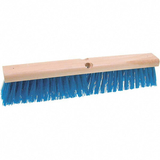 Osborn 0008123700 Push Broom 24" Wide, Polypropylene Bristle