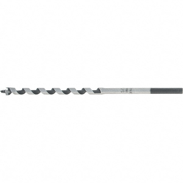 Irwin 49905 5/16", 7/32" Diam Straight Shank, 7-1/2" Overall Length with 4-1/2" Twist, Solid Center Auger Bit