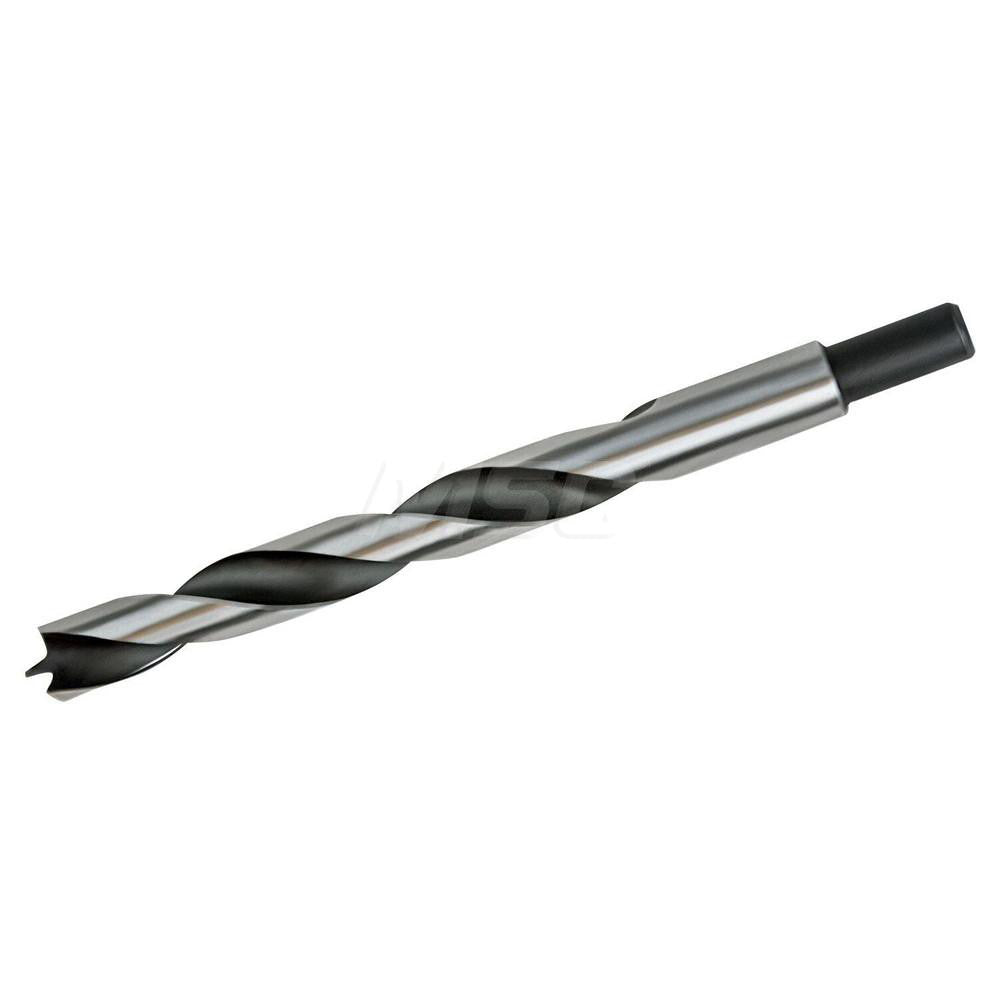 Irwin 49618 1/2", 3-31/32" Flute Length, Bright Finish, Carbon Steel Brad Point Drill Bit