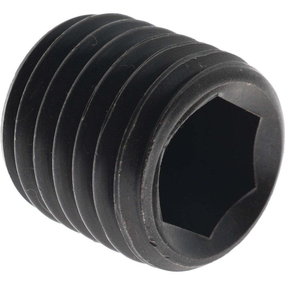 Value Collection 101706BR Set Screw 1-8, 1" Overall Length, Cup Point, Alloy Steel, Grade 8