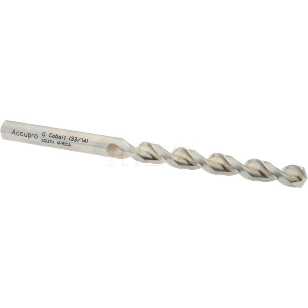 Accupro 1640663-AC Jobber Length Drill Bit Letter G, 130 &deg, Cobalt