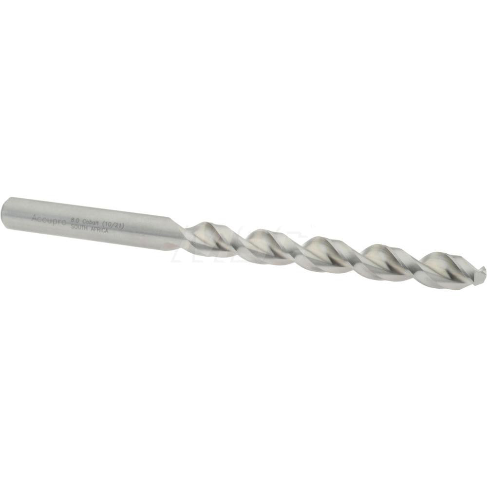 Accupro 1640800-AC Jobber Length Drill Bit 8 mm Dia, 130 &deg, Cobalt