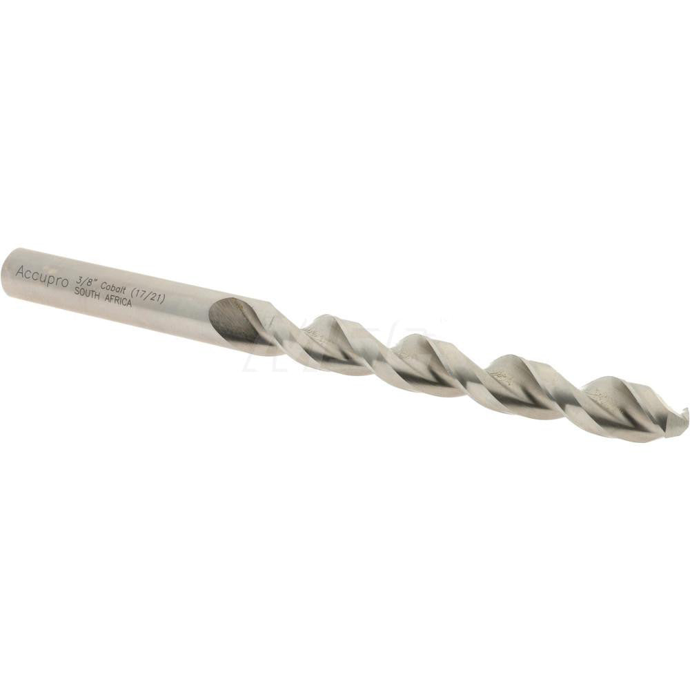 Accupro 1640953-AC Jobber Length Drill Bit 3/8" Dia, 130 &deg, Cobalt