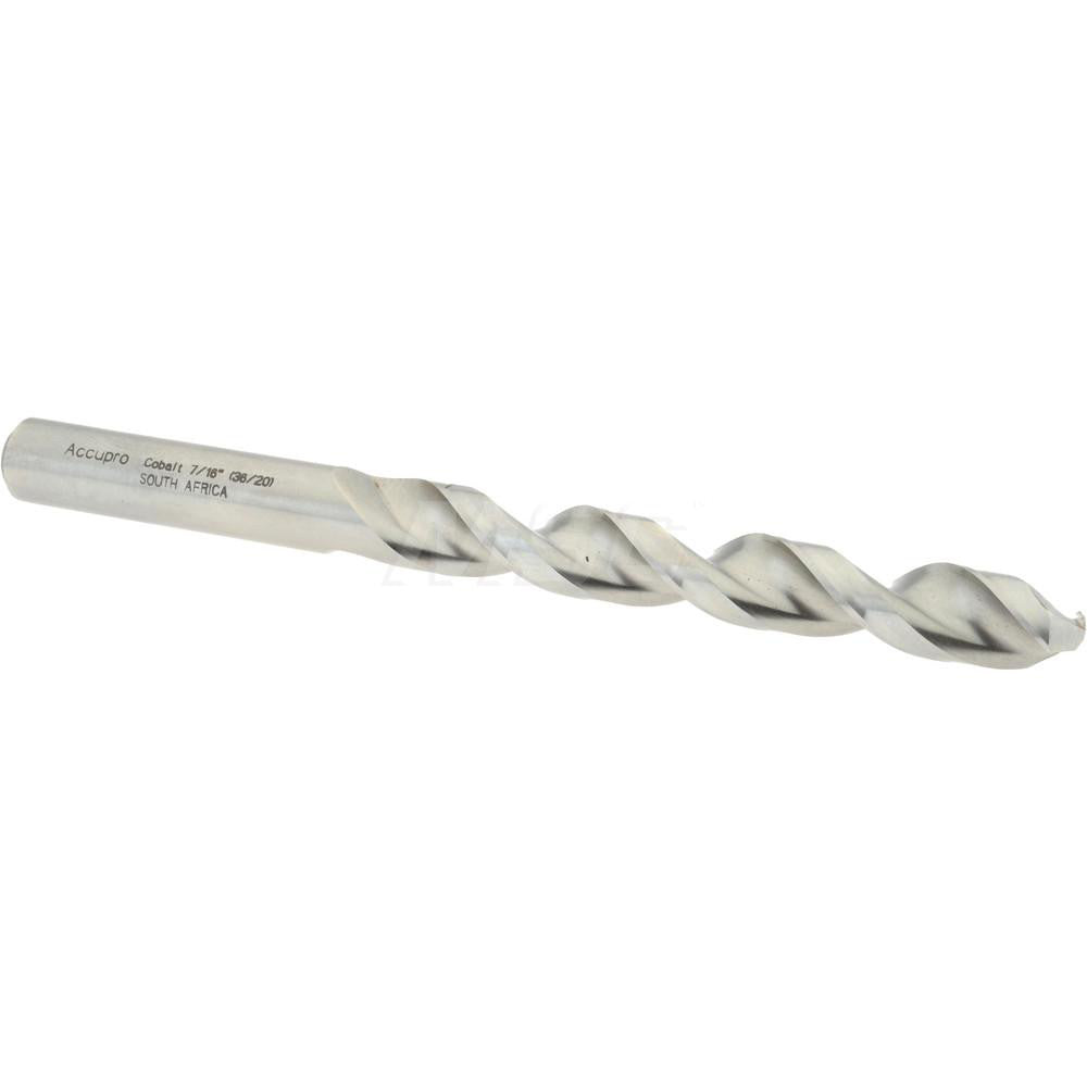 Accupro 1641111-AC Jobber Length Drill Bit 7/16" Dia, 130 &deg, Cobalt