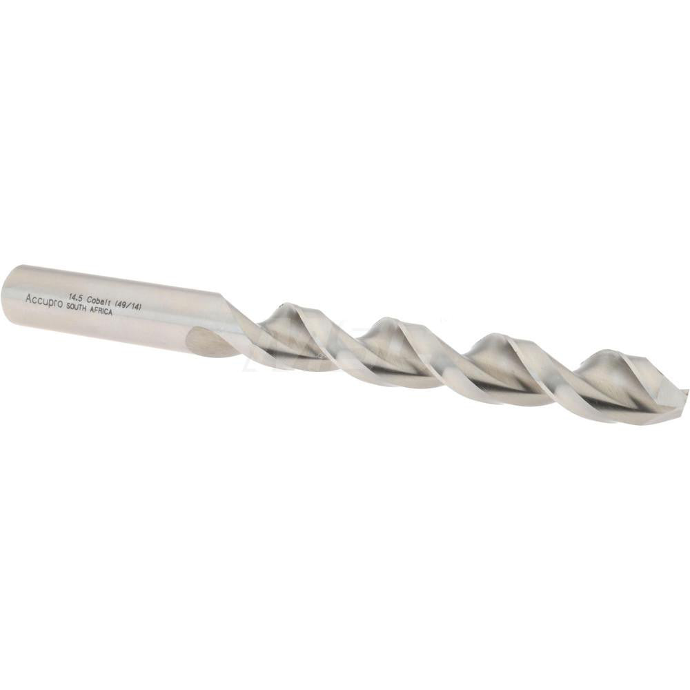 Accupro 1641450-AC Jobber Length Drill Bit 14.5 mm Dia, 130 &deg, Cobalt