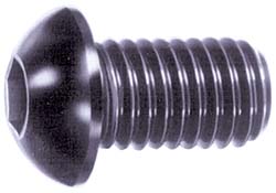Holo-Krome 64086 5/8-11 1-1/4" Length Under Head Hex Socket Drive Button Socket Cap Screw