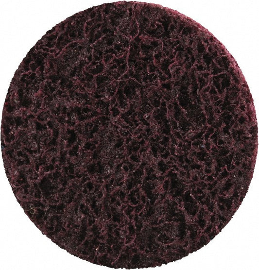Merit Abrasives 08834163049 Quick-Change Disc Power-Lock Type 1, 1-1/2" Disc Dia, Aluminum Oxide, Non-Woven
