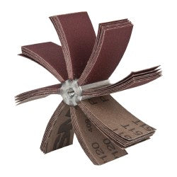 Superior Abrasives A020426 120 Grit, Coated, Aluminum Oxide Bore Polisher