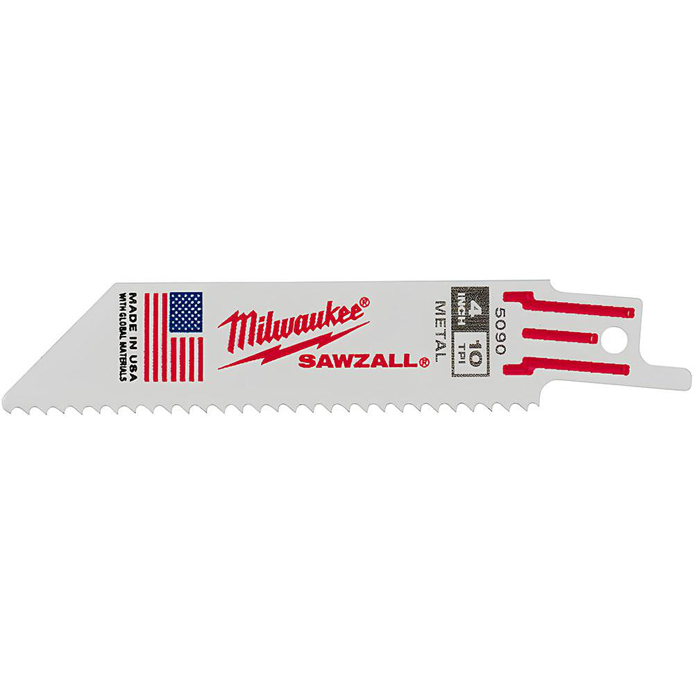 Milwaukee Tool 48-00-5090 Reciprocating Saw Blade Steel