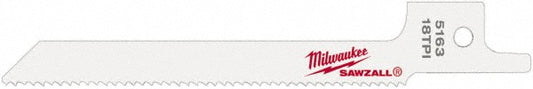 Milwaukee Tool 48-00-5163 Reciprocating Saw Blade Steel