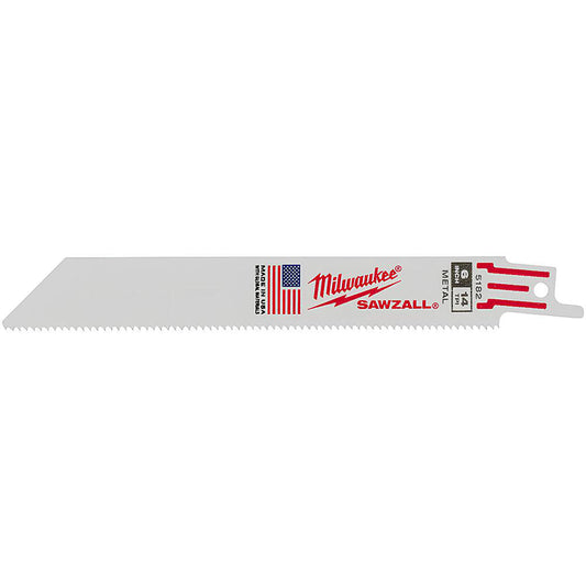 Milwaukee Tool 48-00-5182 Reciprocating Saw Blade Steel