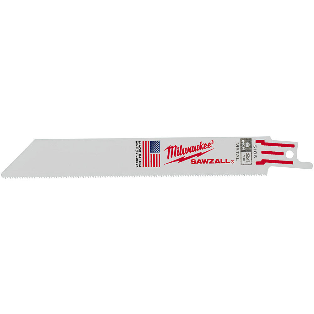 Milwaukee Tool 48-00-5186 Reciprocating Saw Blade Steel