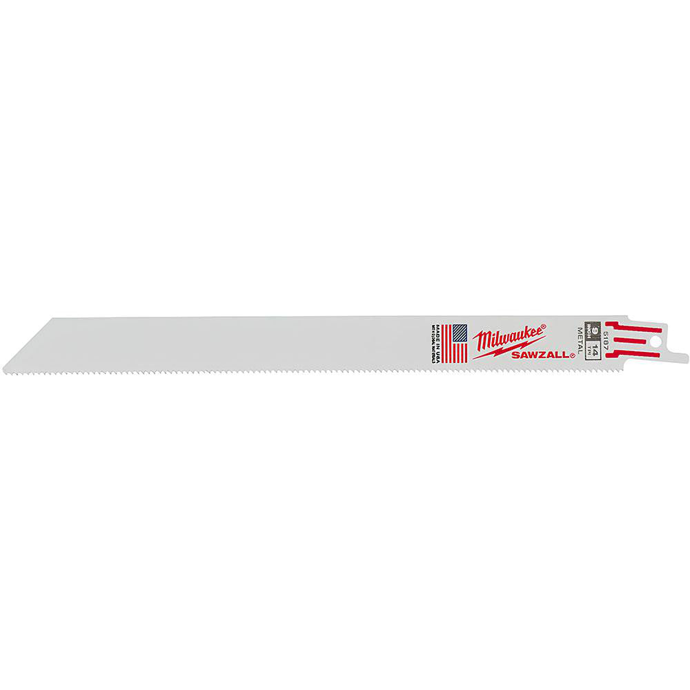 Milwaukee Tool 48-00-5187 Reciprocating Saw Blade Steel