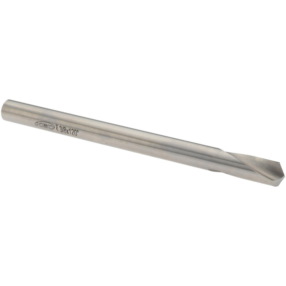 Keo 956-000-093 Spotting Drill 3/8" Dia, 120 &deg Point, 5" OAL, High Speed Steel
