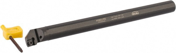 Hertel 7000040 Indexable Boring Bar A12SCLPR3 3/4", 0.9300" Min Bore, Right Hand, -5 deg Lead, Steel