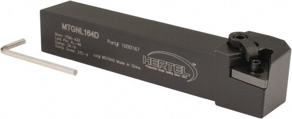 Hertel 1000167 LH MTGN -5&deg Negative Rake Indexable Turning Toolholder