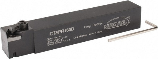 Hertel 1000064 RH CTAP 0&deg Positive Rake Indexable Turning Toolholder