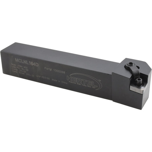 Hertel 1000098 LH MCLN Negative Rake Indexable Turning Toolholder