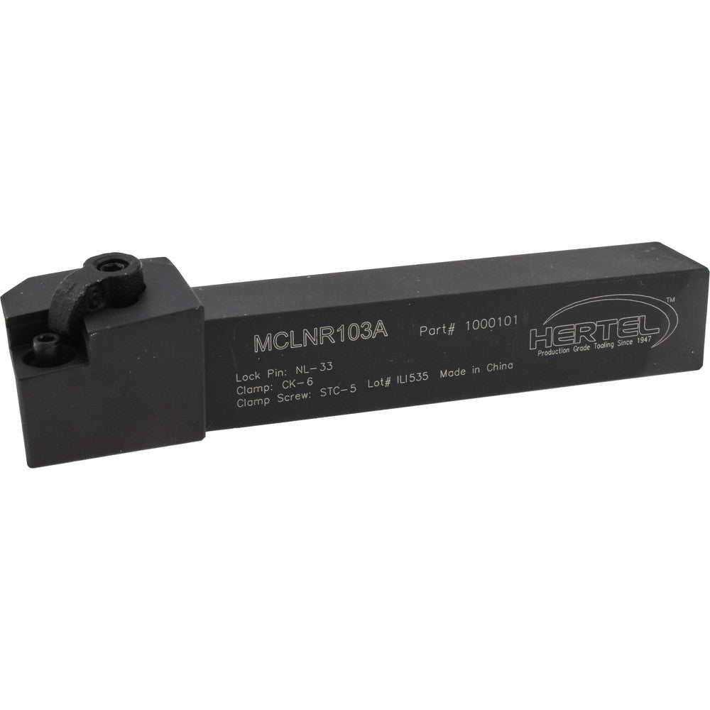 Hertel 1000101 RH MCLN Negative Rake Indexable Turning Toolholder