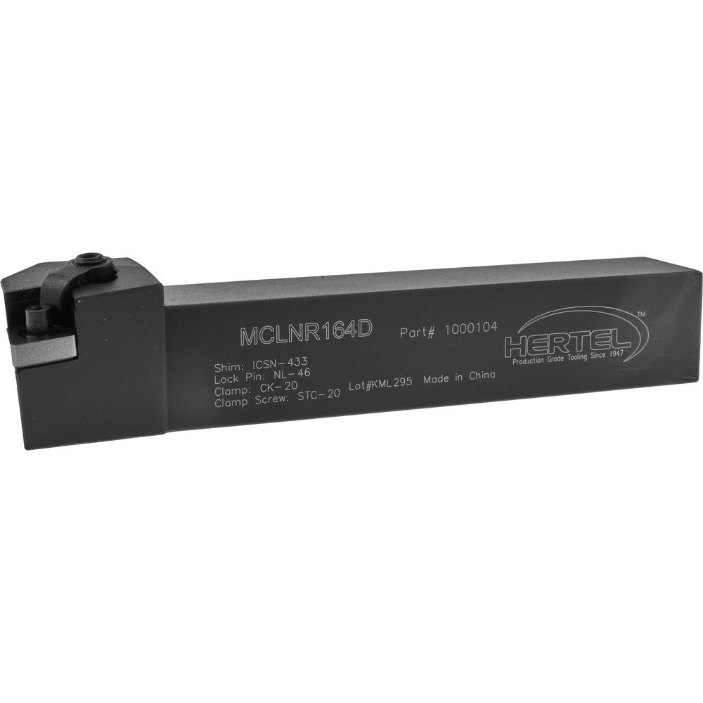 Hertel 1000104 RH MCLN Negative Rake Indexable Turning Toolholder