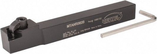 Hertel 1000152 RH MTAN -5&deg Negative Rake Indexable Turning Toolholder