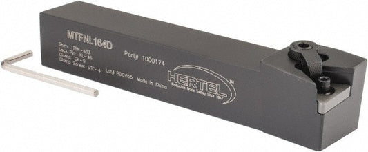 Hertel 1000174 LH MTFN -5&deg Negative Rake Indexable Turning Toolholder