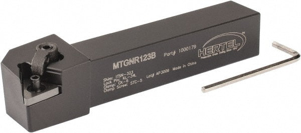 Hertel 1000179 RH MTGN -5&deg Negative Rake Indexable Turning Toolholder
