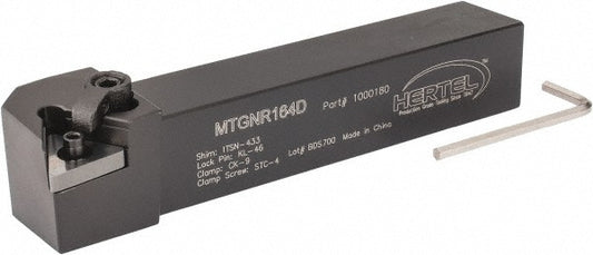 Hertel 1000180 RH MTGN -5&deg Negative Rake Indexable Turning Toolholder