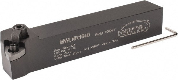 Hertel 1000211 RH MWLN -5&deg Negative Rake Indexable Turning Toolholder