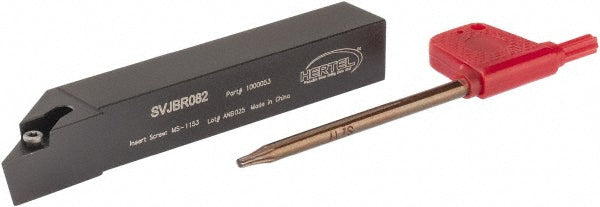Hertel 1000053 RH SVJB Neutral Rake Indexable Turning Toolholder