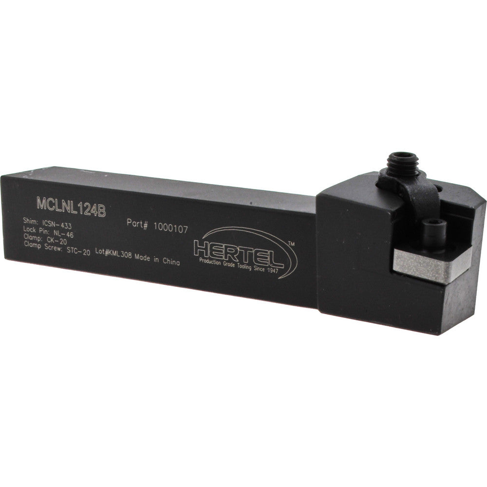 Hertel 1000107 LH MCLN Negative Rake Indexable Turning Toolholder