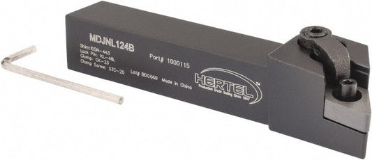 Hertel 1000115 LH MDJN Negative Rake Indexable Turning Toolholder