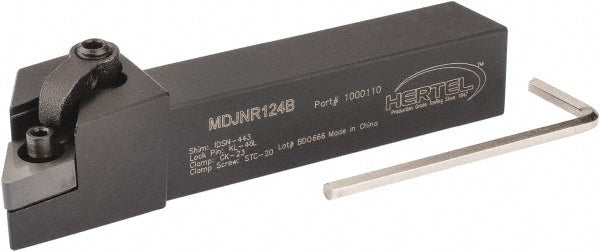 Hertel 1000110 RH MDJN Negative Rake Indexable Turning Toolholder