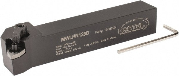 Hertel 1000205 RH MWLN -5&deg Negative Rake Indexable Turning Toolholder