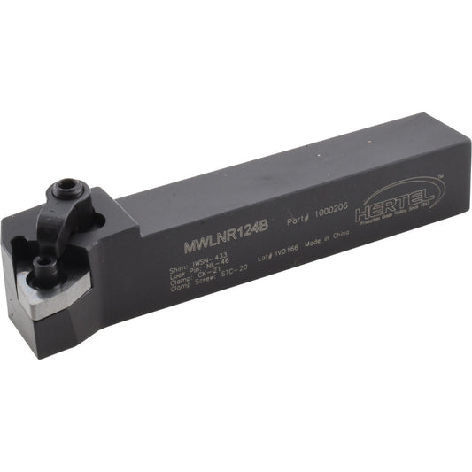 Hertel 1000206 RH MWLN -5&deg Negative Rake Indexable Turning Toolholder