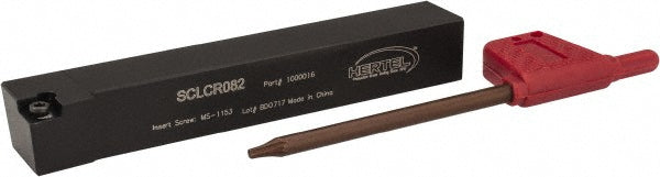 Hertel 1000016 RH SCLC Neutral Rake Indexable Turning Toolholder
