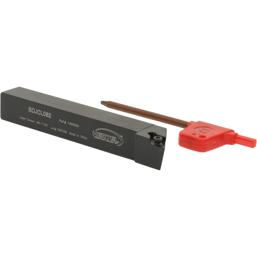 Hertel 1000020 LH SDJC Neutral Rake Indexable Turning Toolholder