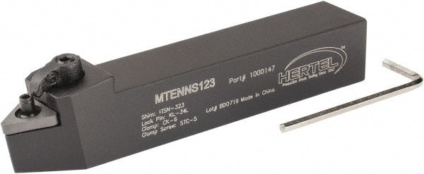 Hertel 1000147 Neutral MTEN -10&deg Negative Rake Indexable Turning Toolholder
