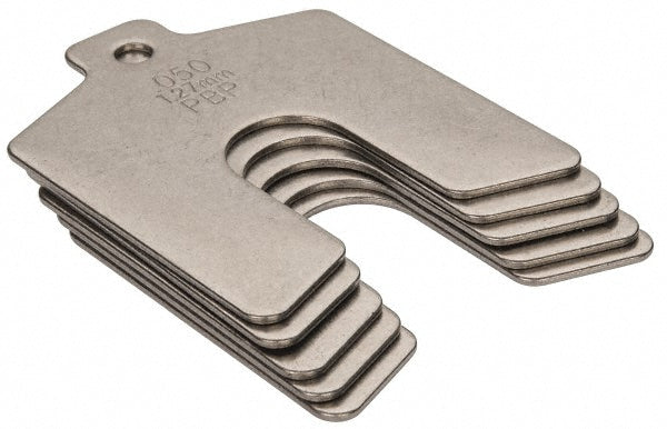 Precision Brand Products 42250 Shim Stock 0.05'' Thick, 2'' Long, 2" Wide, Stainless Steel