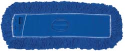 Rubbermaid FGJ35300BL00 Dust Mop Head Synthetic, 5" OAW, 24" OAL