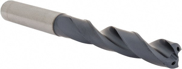 Kennametal 2658224 Jobber Length Drill Bit 3/8" (0.3750) Dia, 140 deg, Solid Carbide
