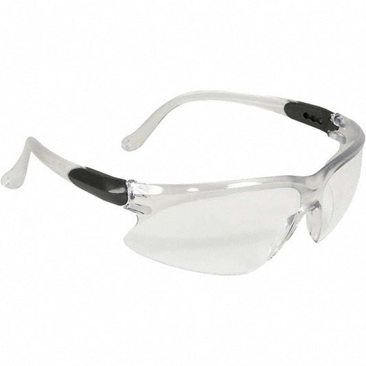 KleenGuard 14471 Safety Glass Anti-Fog & Scratch-Resistant, Polycarbonate, Clear Lenses, Full-Framed, UV Protection