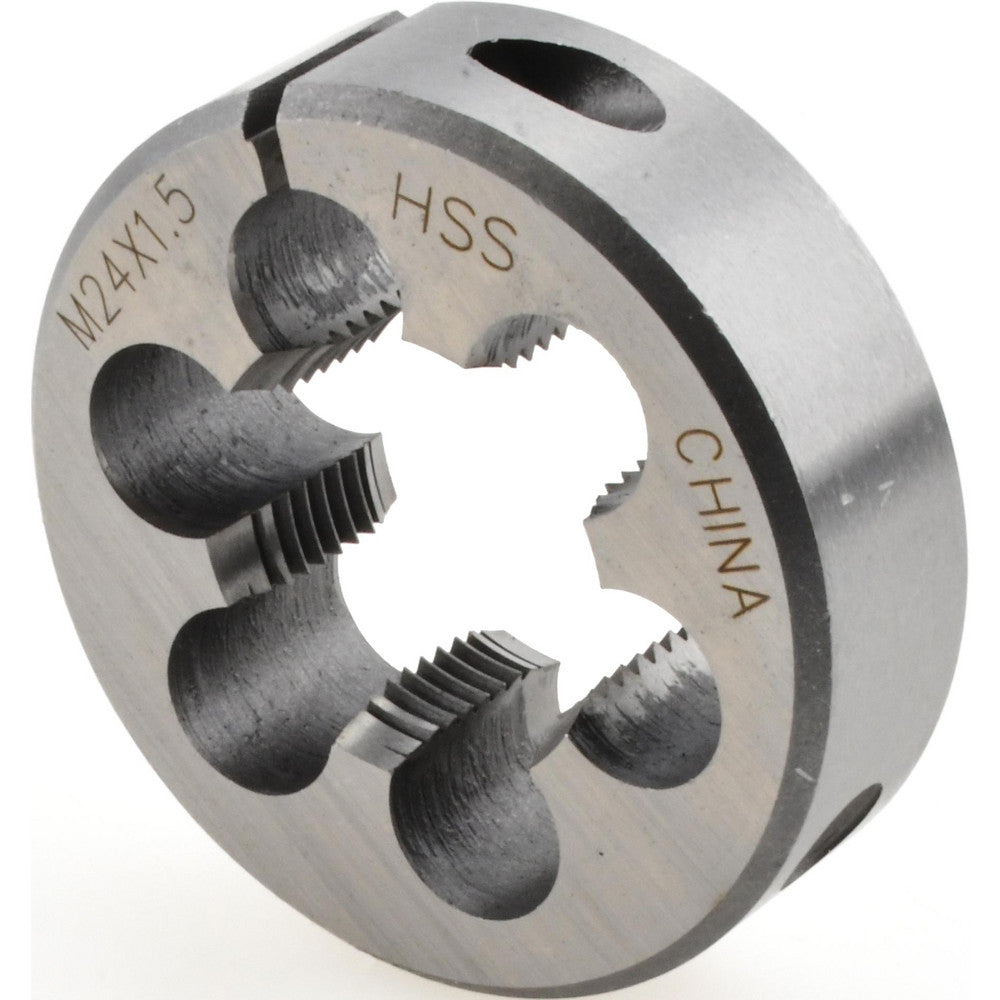 Value Collection 314-1840 Round Die M24x1.5, 2" OD, High Speed Steel