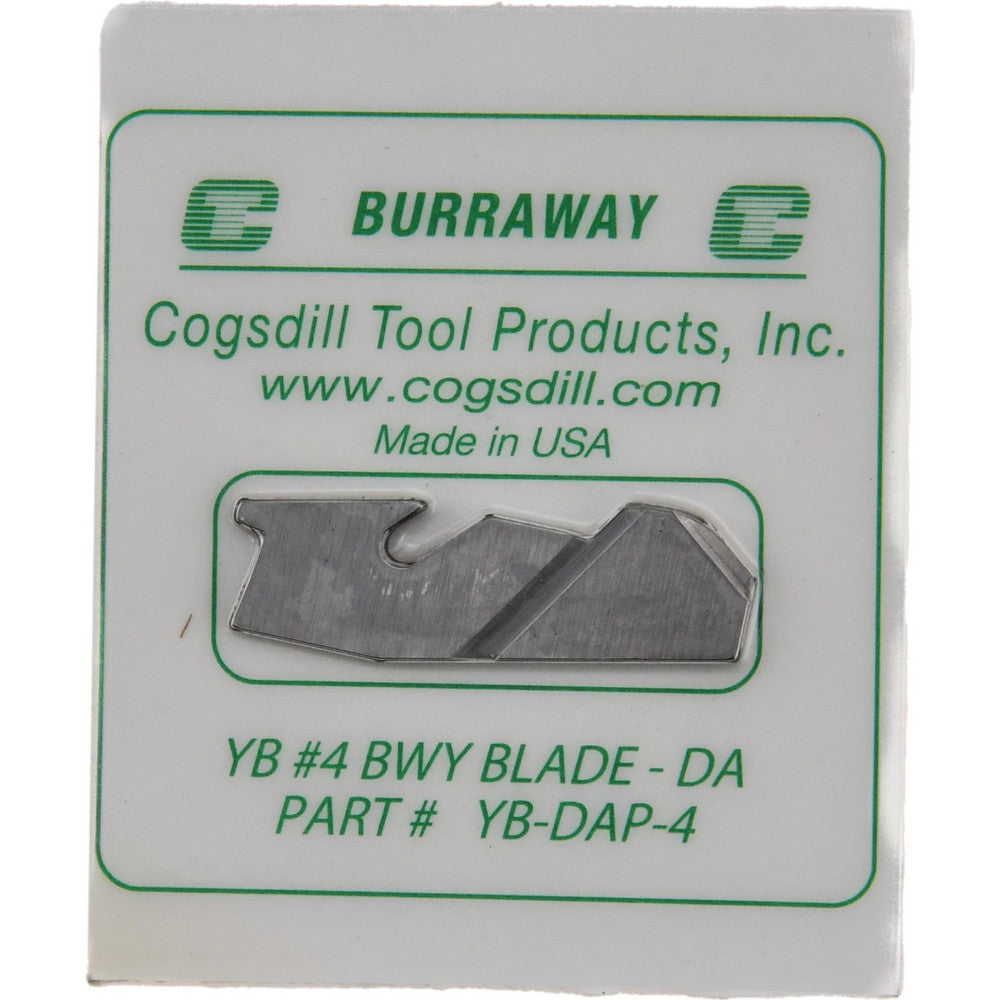 Cogsdill Tool YB-DAP-4 No. 4, Type B Double Angle, Replacement Deburring Blade